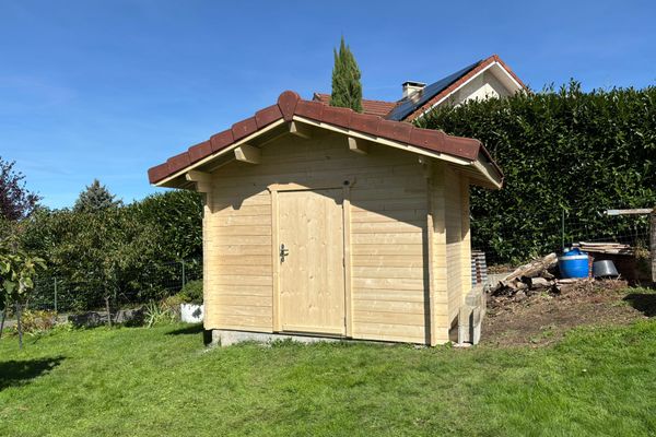 Abri de jardin 3,11×2,13 m à La Mouille (39)