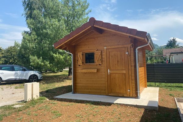 Abri de jardin 3×3 m à Poligny (39)