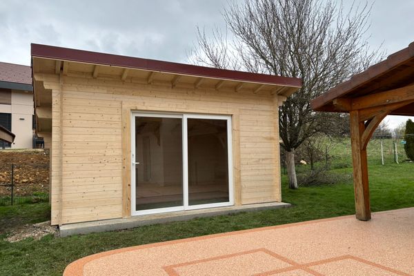 Abri de jardin 3×5 m à La Longeville (25) - Doubs
