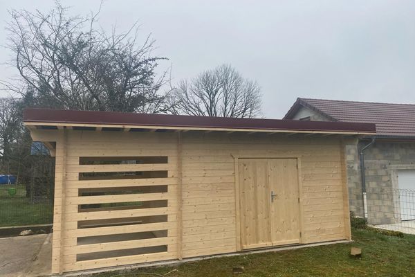 Abri de jardin 3×6 m à Lamarre (25)