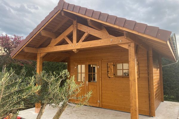 Abri de jardin 4×3 m à Champvans (39)