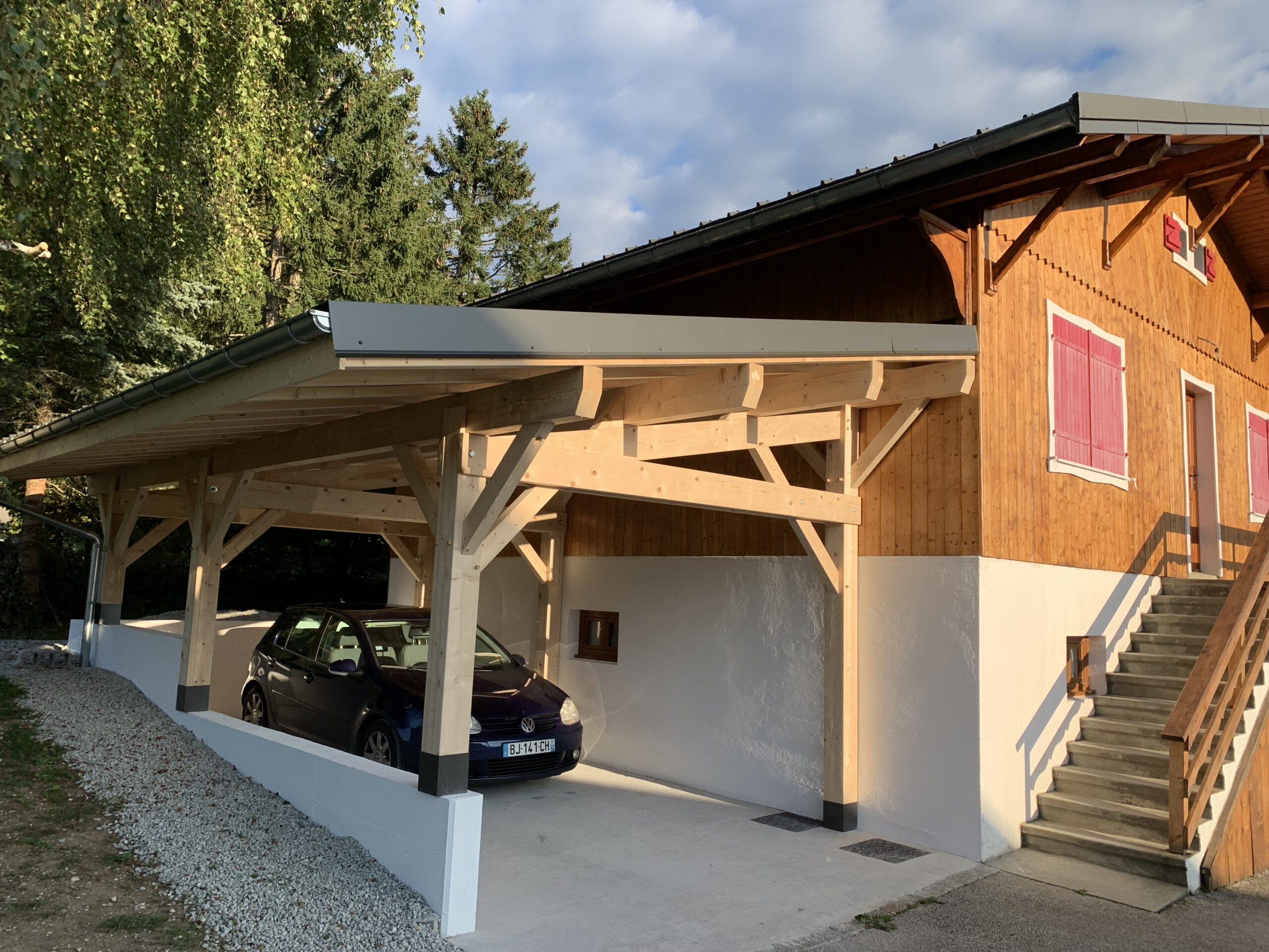 Carport double 4.9×8.5m
