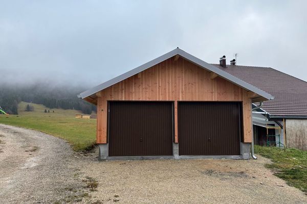 Garage ossature 6 × 7 m à Chapelle-des-Bois (25) - Doubs