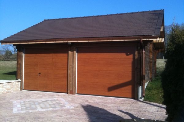 Garage en madriers