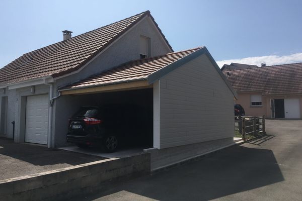 Garage ossature bois