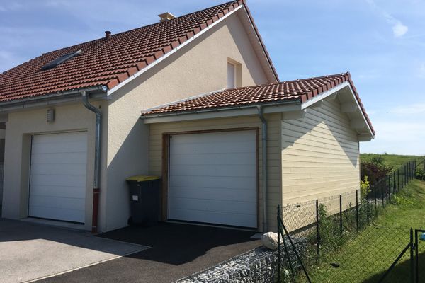 Garage ossature bois