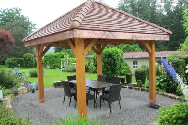 Kiosque 4 pans