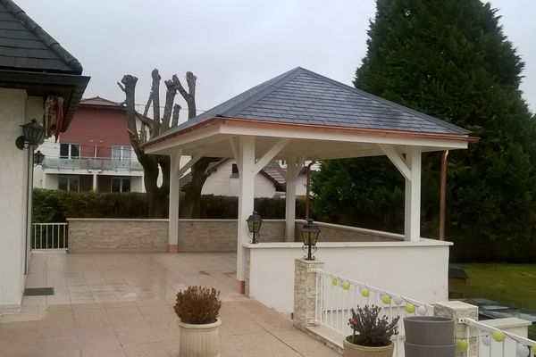 Kiosque 4 pans