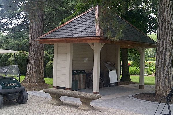 Kiosque 4 pans