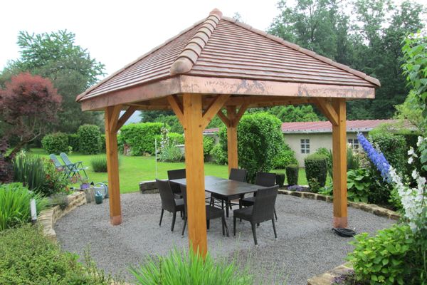 Kiosque 4 pans