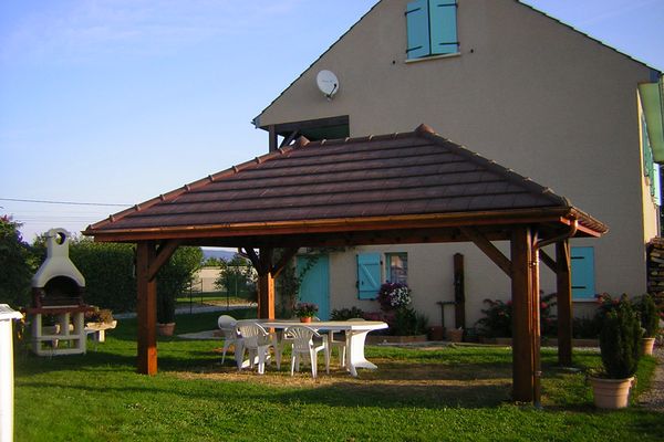 Kiosque 4 pans