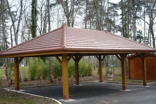 Kiosque 4 pans