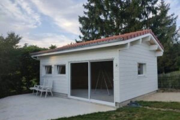 Pool house, Port-Lesney