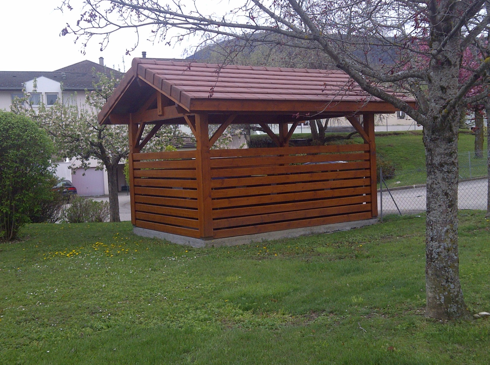 Abri de jardin bois sur mesure réalisé par Tonnaire — réalisation 10