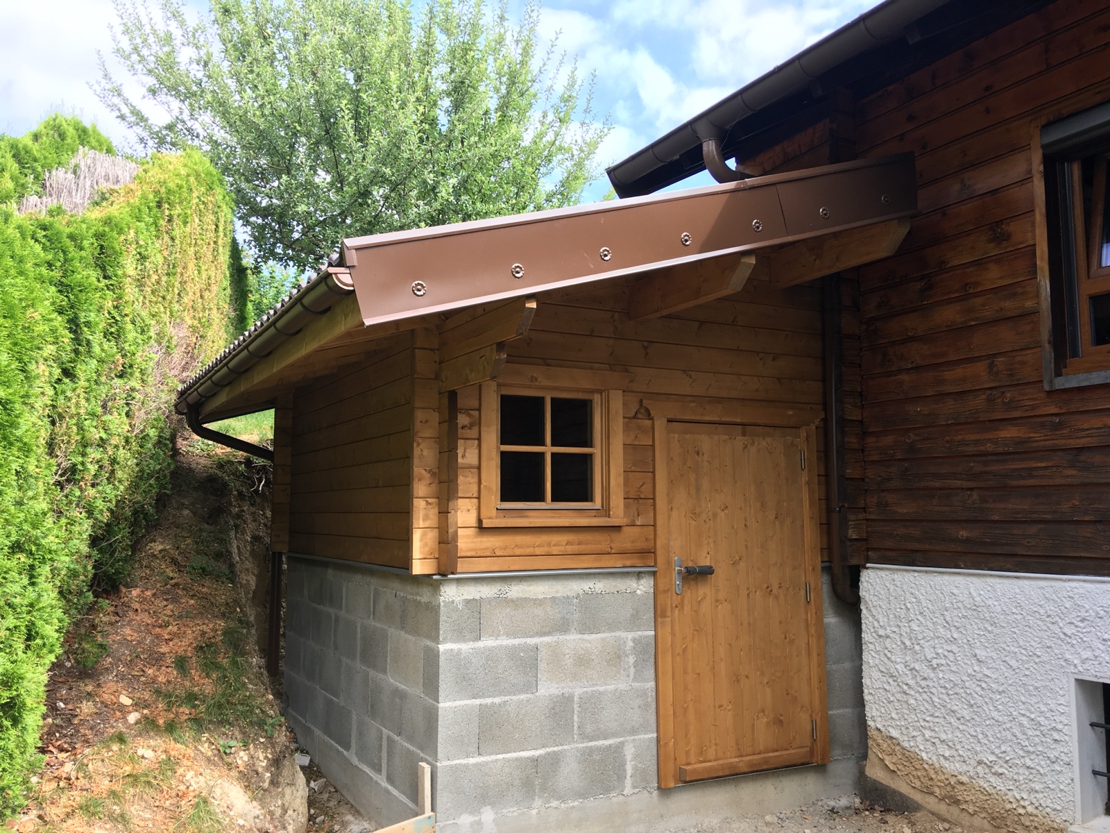 Abri de jardin bois sur mesure réalisé par Tonnaire — réalisation 14