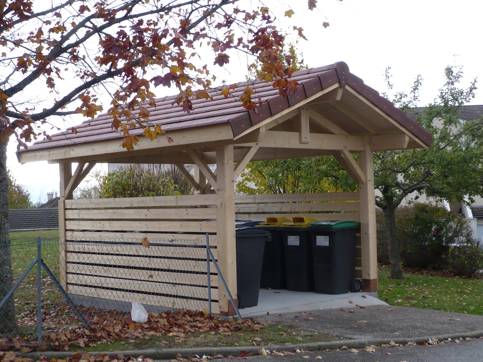 Abri de jardin bois sur mesure réalisé par Tonnaire — réalisation 18