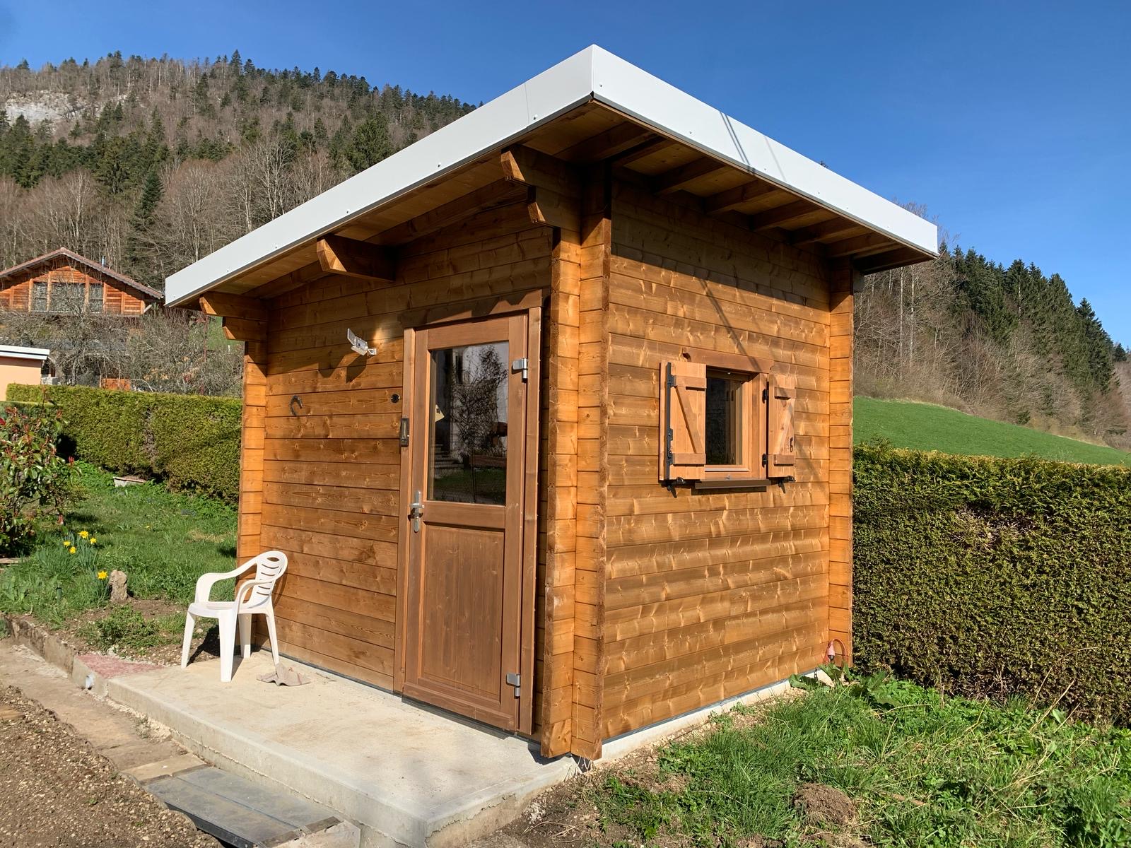 Abri de jardin bois sur mesure réalisé par Tonnaire — réalisation 21