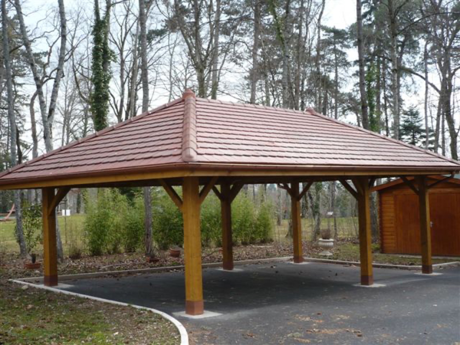 Aménagement extérieur bois réalisé par Tonnaire — réalisation 12