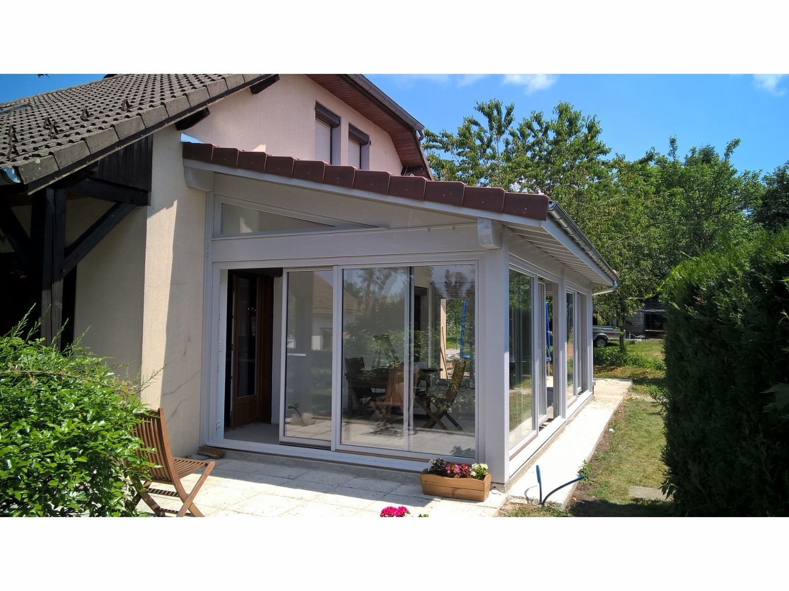 Extension bois sur mesure réalisée par Tonnaire — réalisation 2