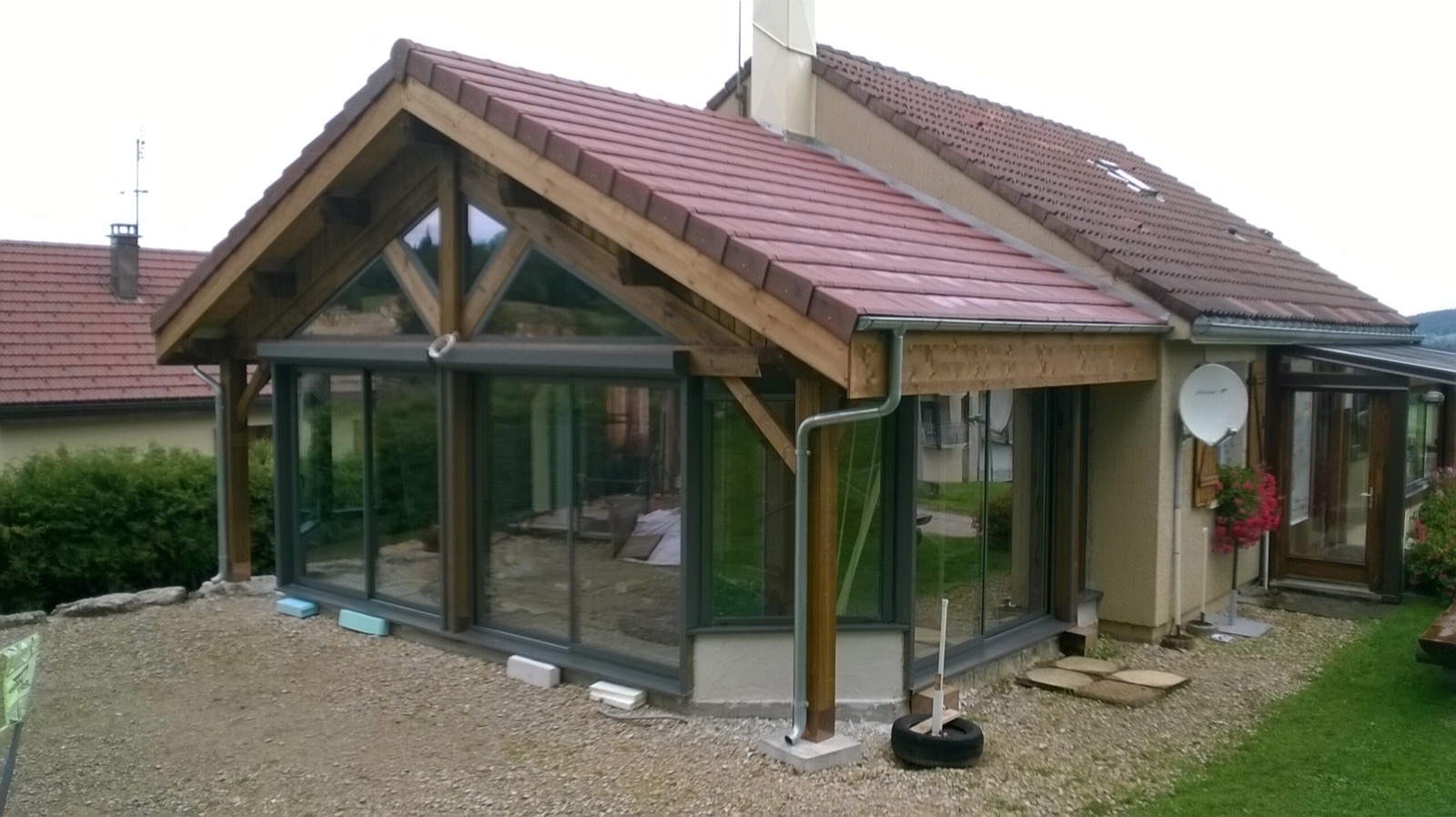 Extension bois sur mesure réalisée par Tonnaire — réalisation 4