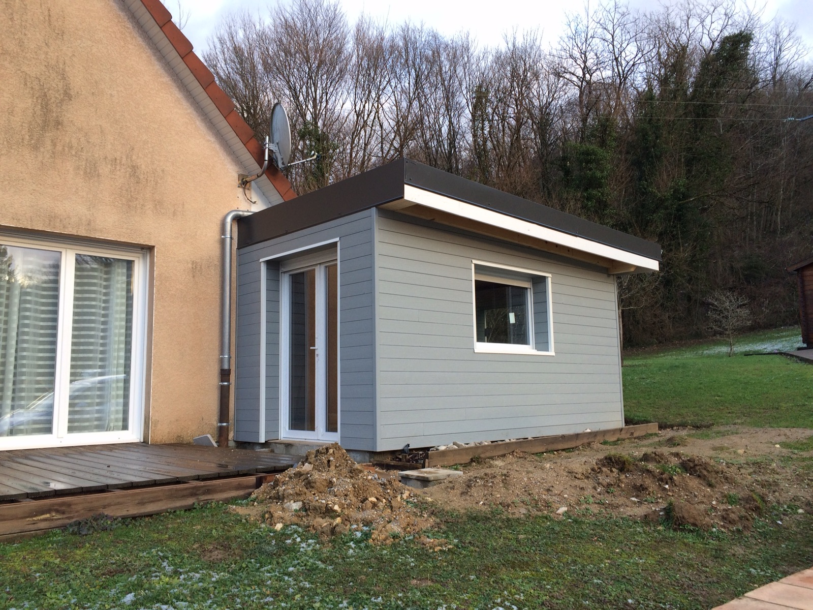 Extension bois sur mesure réalisée par Tonnaire — réalisation 5