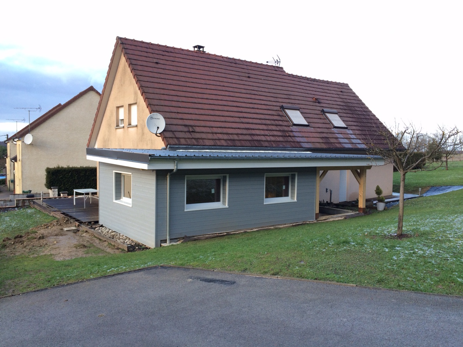 Extension bois sur mesure réalisée par Tonnaire — réalisation 6