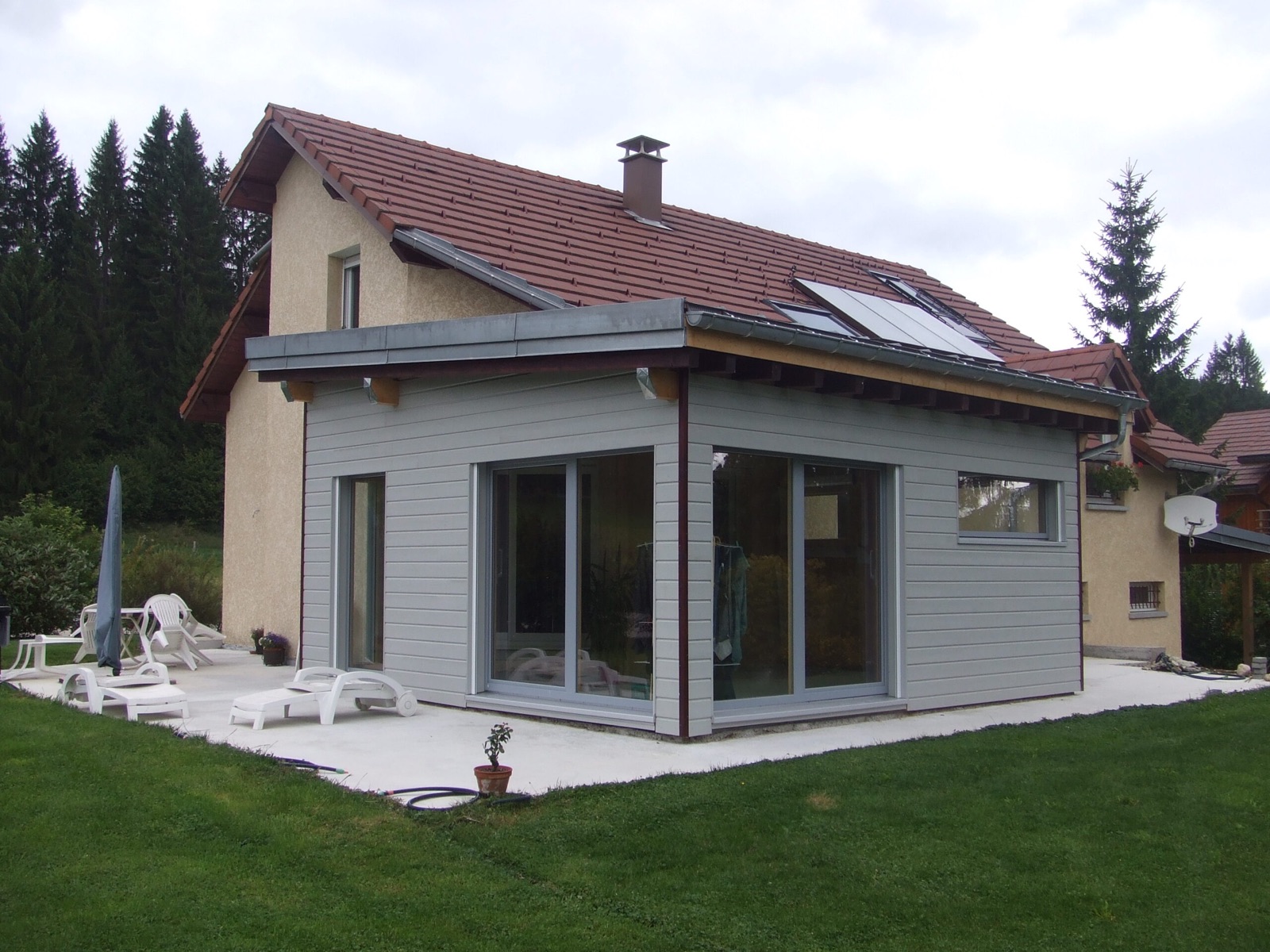 Extension bois sur mesure réalisée par Tonnaire — réalisation 9
