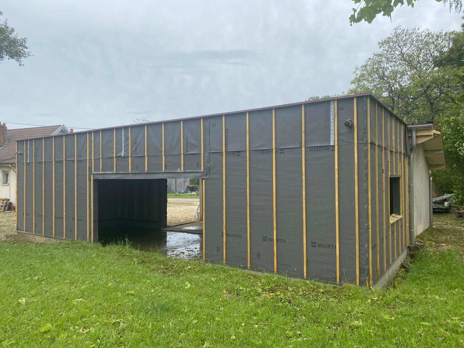 Extension bois sur mesure réalisée par Tonnaire — réalisation 11