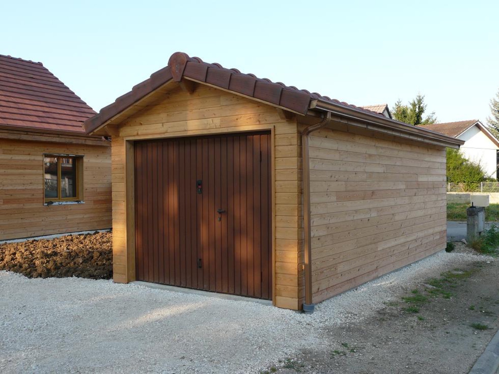 Garage bois sur mesure réalisé par Tonnaire — réalisation 20