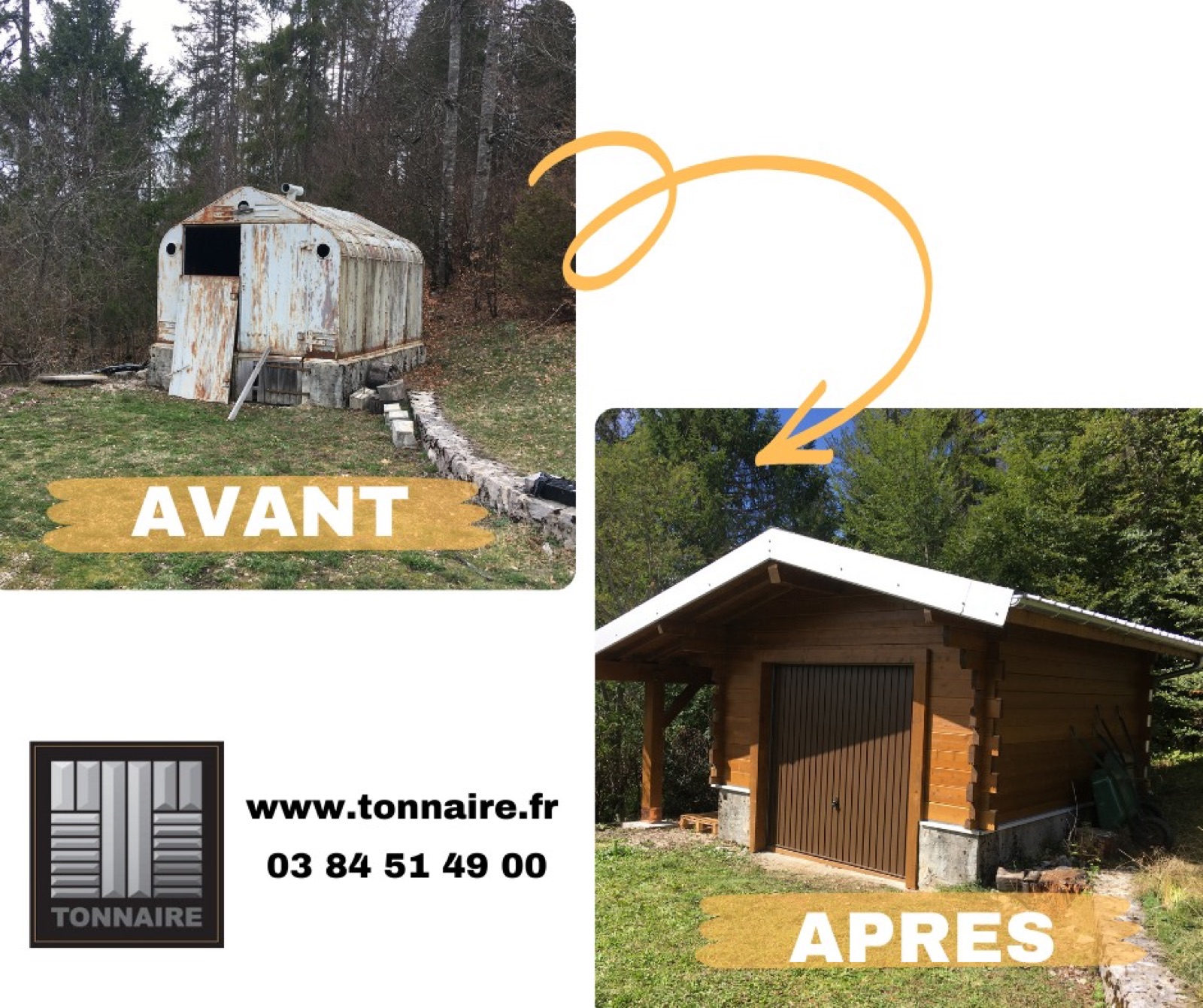 Rénovation bois réalisée par Tonnaire — réalisation 6