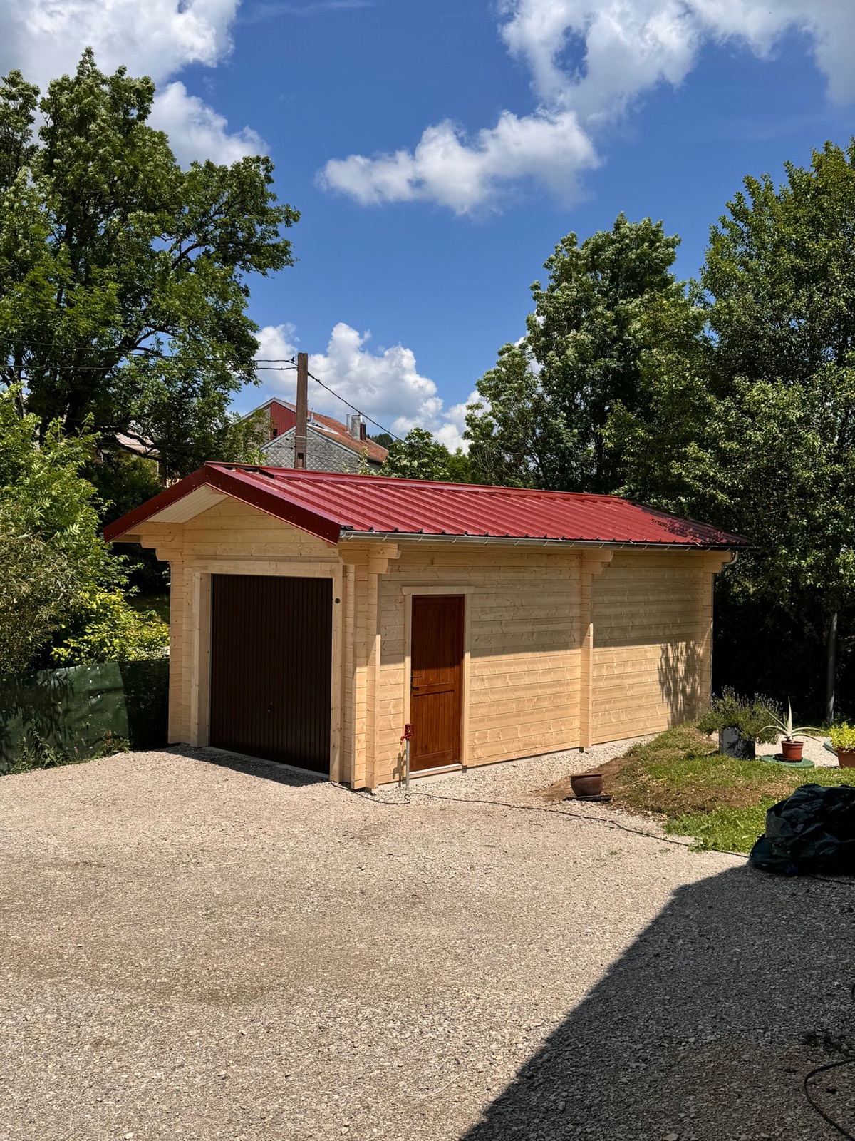 Garage bois sur mesure réalisé par Tonnaire — réalisation 12