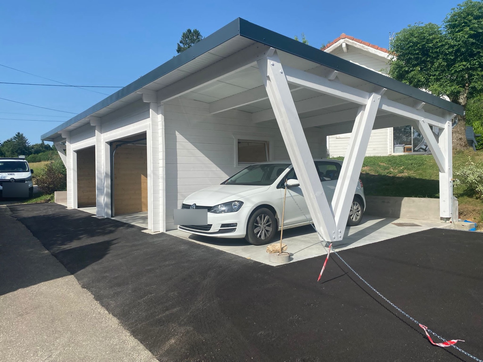 Garage bois sur mesure réalisé par Tonnaire — réalisation 6