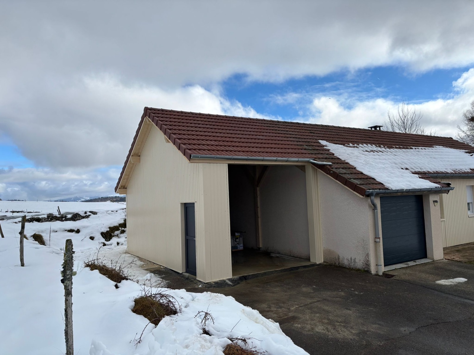 Garage bois sur mesure réalisé par Tonnaire — réalisation 9