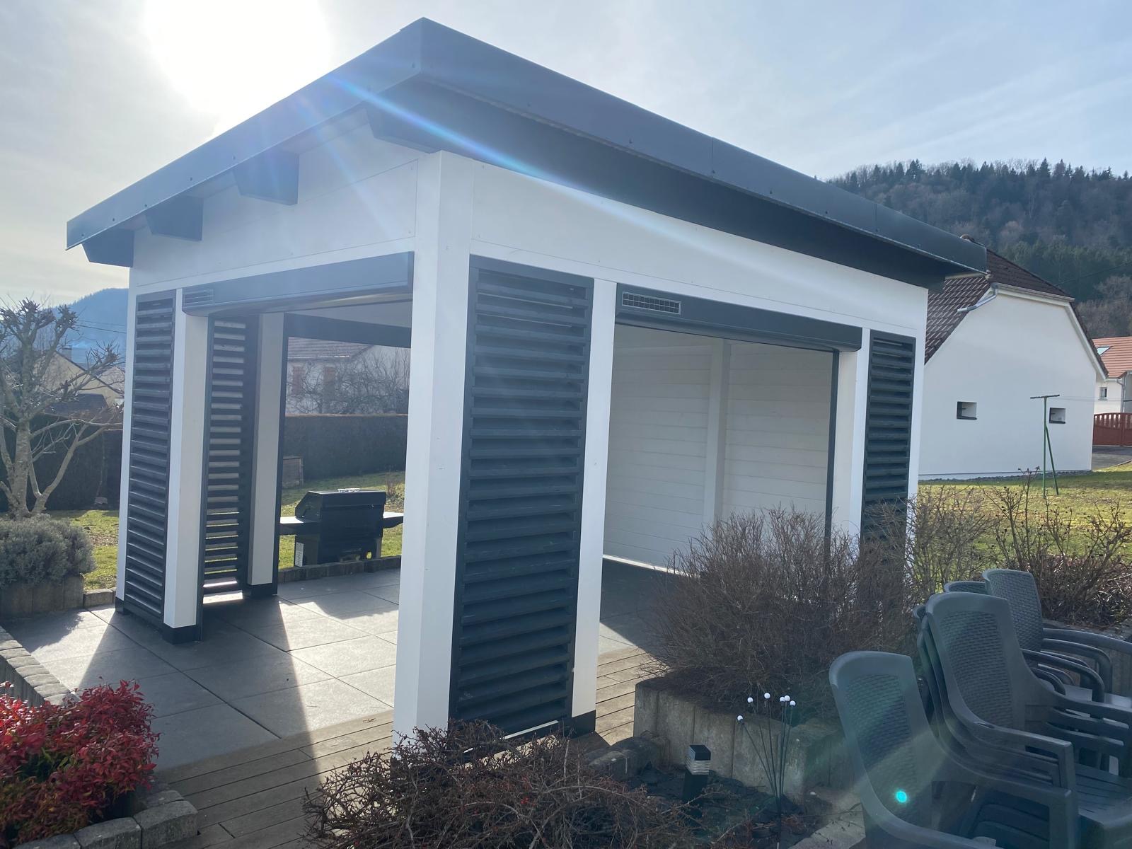 Aménagement extérieur bois réalisé par Tonnaire — réalisation 2