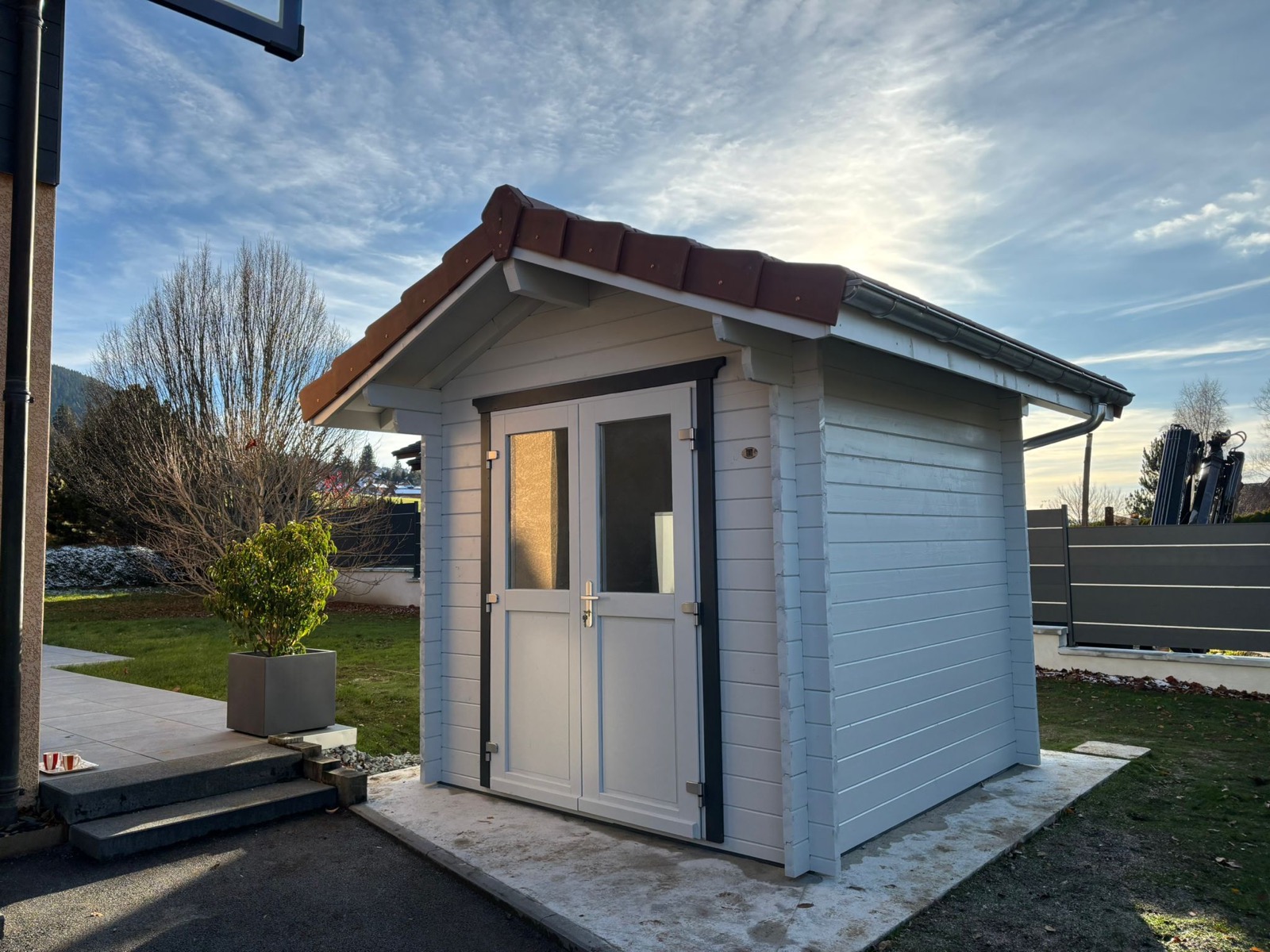 Abri de jardin bois sur mesure réalisé par Tonnaire — réalisation 1
